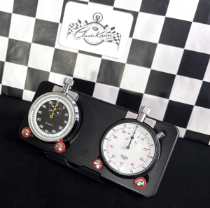 Stoppuhrplatine KLICK Black EDITION II mit Heuer/Jongster Timer