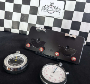 Stoppuhrplatine KLICK Black EDITION II mit Heuer/Jongster Timer