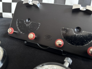 Stoppuhrplatine KLICK Black EDITION II mit Heuer/Jongster Timer