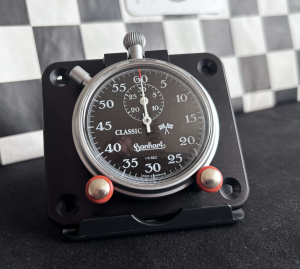 Classiknau Stoppuhr Set Mono Black EDITION Hanhart Timer