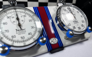 Stoppuhrplatine KLICK Legendr MA RACING EDITION mit Hanhart Timer