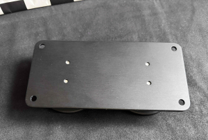 Dashboard mit Drehl�nette und Hanhart 10 Stunden Timer