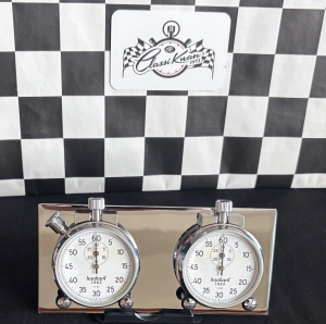 Stoppuhrplatine KLICK CHROM EDITION mit Hanhart Timer