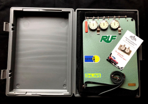 Lap Timer / Stoppuhren Board mit Hanhart Stoppuhren seltene frhe Andreas Huber Ausfhrung