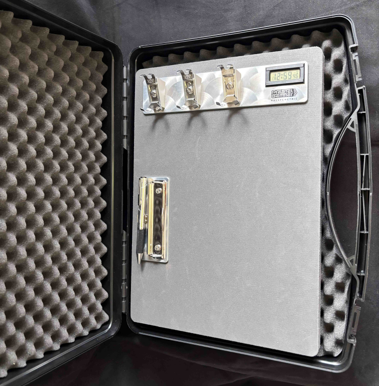 Rallye Board PRESTEL GEMMER mit Funkuhr