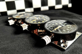 Heuer Rallye 3er Set Master Time Borduhr / 2x Monte Carlo Stoppuhr