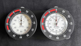 Dashboard mit Drehl�nette und Hanhart 10 Stunden Timer